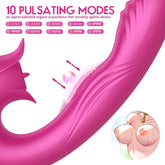 Devil Flower Sex Toys Sucking Dildo Vibrator For Women